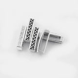 20pcs Flat Slider Beads Spacer for Flat Leather Cord Jewelry Accessories