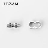 Antique Double Hole Slider Beads Spacer Connectors for Leather Cord Bracelet