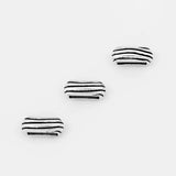 20pc Antique Flat Slider Beads for 10*2mm Leather Cord Jewelry Findings