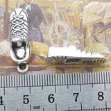 20pcs Running Shoes Charms Pendants for DIY Jewelry Making