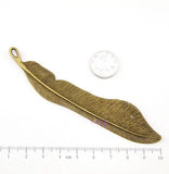 20pcs Antique Feather Hair Kanzashi/Bookmark Charm