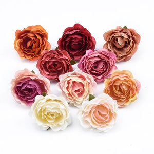 20pcs Artificial Rose Flower Head DIY Decoration Accessories Wedding Home Decor