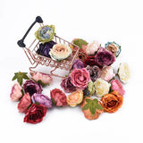 20pcs Artificial Rose Flower Head DIY Decoration Accessories Wedding Home Decor
