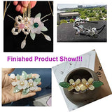 20pcs Gradient Czech Glass Beads for Jewelry Making DIY