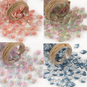 20pcs Gradient Czech Glass Beads for Jewelry Making DIY