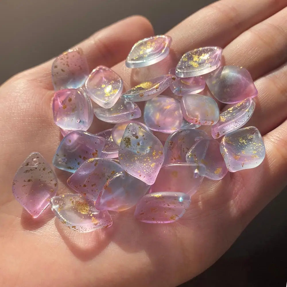 20pcs Gradient Czech Glass Beads for Jewelry Making DIY