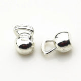 20pcs Barbell & Dumbbell Dangle Sports Charms for Bracelet Pendant Jewelry