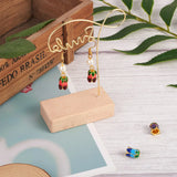 20pcs/Box Alloy Enamel Flower Bead Caps 11x8mm DIY Jewelry Making