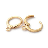 20pcs Brass Huggie Hoop Earring Findings for DIY Dangel Earring