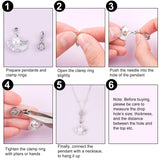 20pcs Brass Micro Pave CZ Ice Pick Bails Clasp for DIY Earrings Jewelry