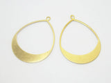 20pcs Brass Dangle Charms Earrings Pendant 49x36mm Necklace Findings R558
