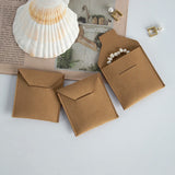 20pcs Small Jewelry Gift Bags for Earrings Ring Necklace, Suede Mini Flap Pouch