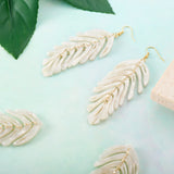 20pcs Big Leaf Charms Pendants for DIY Jewelry Making