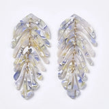 20pcs Big Leaf Charms Pendants for DIY Jewelry Making