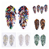 20pcs Big Leaf Charms Pendants for DIY Jewelry Making