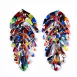 20pcs Big Leaf Charms Pendants for DIY Jewelry Making