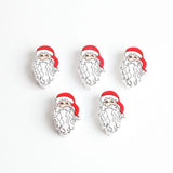 20pcs Christmas Hemp Rope Tassel Wood Bead String Home Decor Accessories
