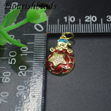 20pcs Christmas Santa Pendant for DIY Earring Bracelet Charms
