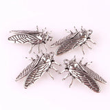 20pcs Cicada Charms DIY Metal Zinc Alloy Charms Animals Pendant 23251