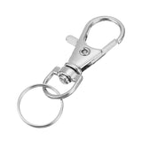 20pcs Key Chain Ring Lobster Clasp Clips Key Hooks for DIY Jewelry Tools