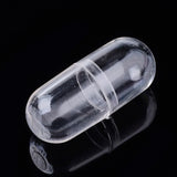 20pcs Mini Portable Plastic Bead Containers for Jewelry Making 24x10.5mm