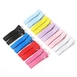 20pcs Fabric Hairpin Base Hair Clip Settings Diy Girls Bow Hairpins Accessories