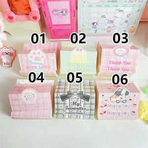 20pcs Cat Claw Bow Cake Packing Card for DIY Jewelry Display Gift Decoration