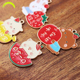20pcs Animal Cartoon Charm Alloy Metal Charms Pendant For DIY