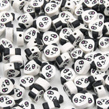 20pcs Panda Polymer Clay Beads for Jewelry Making DIY Bracelet Necklace