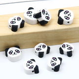 20pcs Panda Polymer Clay Beads for Jewelry Making DIY Bracelet Necklace