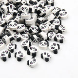 20pcs Panda Polymer Clay Beads for Jewelry Making DIY Bracelet Necklace