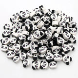 20pcs Panda Polymer Clay Beads for Jewelry Making DIY Bracelet Necklace