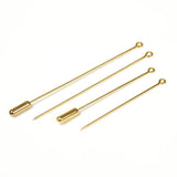 20pcs DIY Brooch Pin Base 50/70mm Long Jewelry Making Components
