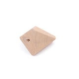 20pcs Wood Triangle Beads for Jewelry Making Findings Material