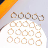 20pcs DIY Earrings & Accessories w/ Hollow Circle, Retention 1yr