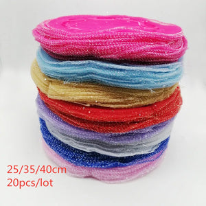 20pcs Organza Jewelry Bags Pouch Drawstring Bag Jewelry Packaging Bag