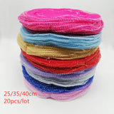 20pcs Organza Jewelry Bags Pouch Drawstring Bag Jewelry Packaging Bag