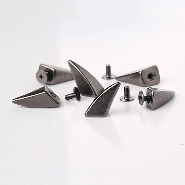 20pcs Dragon Claw Spike Studs Metal Screws Leathercraft Findings