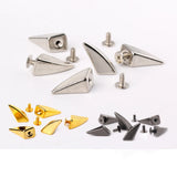 20pcs Dragon Claw Spike Studs Metal Screws Leathercraft Findings