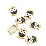 20pcs Owl Charms for DIY Jewelry Making Earrings Necklace Bracelet