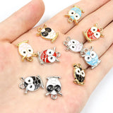 20pcs Owl Charms for DIY Jewelry Making Earrings Necklace Bracelet