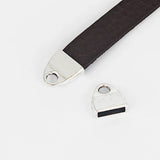 20pcs Flat Leather Cord End Caps DIY Bracelets Connectors Findings