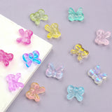 20pcs Bow Tie Shape Czech Glass Lampwork Beads 16x14mm