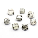 20pcs Flowers Animal Metal Slider Beads for DIY Bracelet Necklace Making