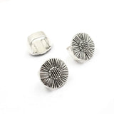 20pcs Flowers Animal Metal Slider Beads for DIY Bracelet Necklace Making