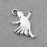20pcs Halloween Ghost Alloy Charms BOO