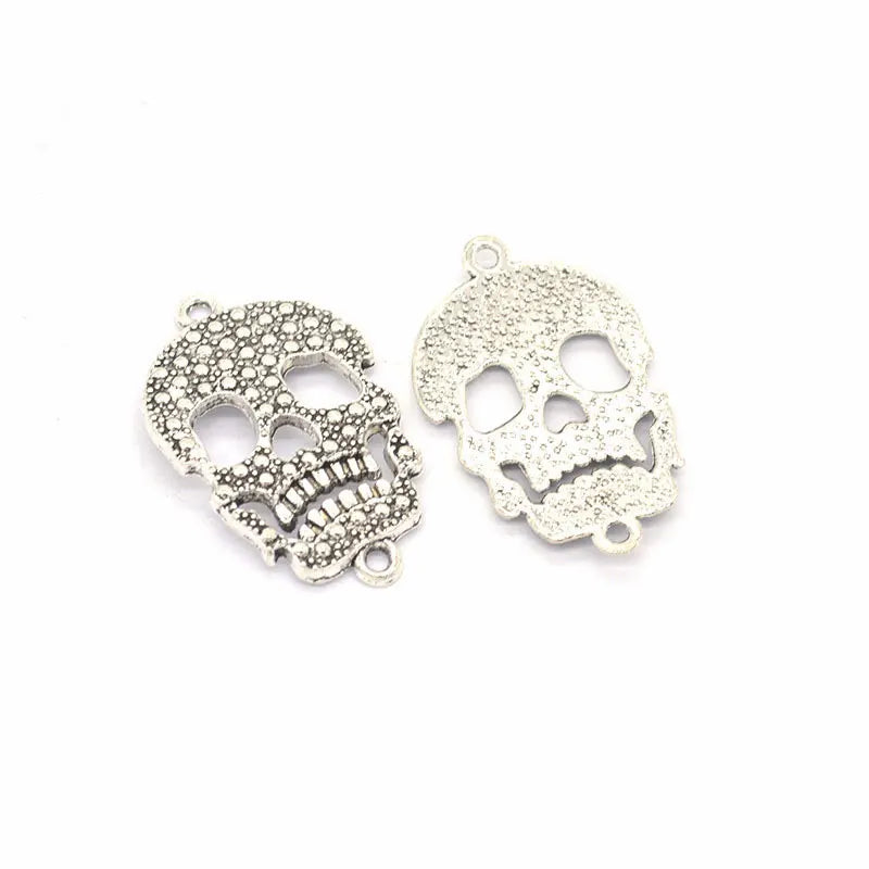 20pcs Vintage Grimace Alloy Charms for DIY Bracelet Necklace Jewelry