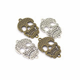 20pcs Vintage Grimace Alloy Charms for DIY Bracelet Necklace Jewelry