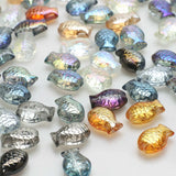 20pcs Fish Glass Beads Spacer Beads Jewelry Making Beaded Necklace Bracelet