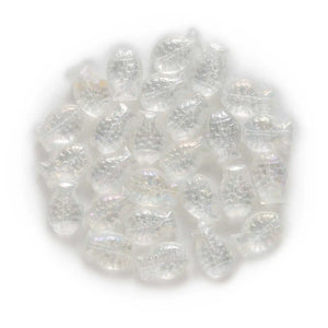 20pcs Fish Glass Beads Spacer Beads Jewelry Making Beaded Necklace Bracelet